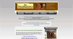 Desktop Screenshot of electriccigarettemachines.com